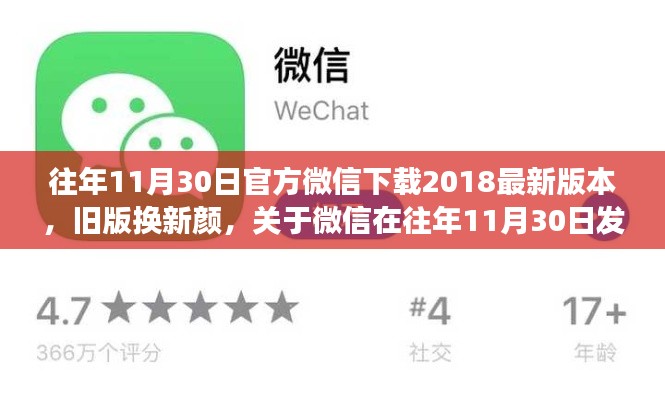 微信发布最新版深度解读,旧版换新颜,2018年版本升级解析