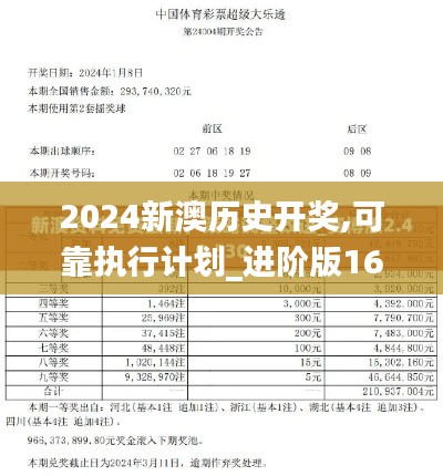 2024新澳历史开奖,可靠执行计划_进阶版164.654-1
