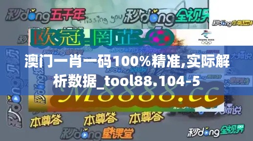 澳门一肖一码100%精准,实际解析数据_tool88.104-5