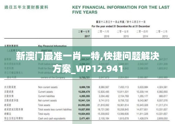 新澳门最准一肖一特,快捷问题解决方案_WP12.941