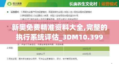 新奥免费精准资料大全,完整的执行系统评估_3DM10.399