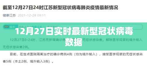 最新型冠状病毒数据实时更新(12月27日)