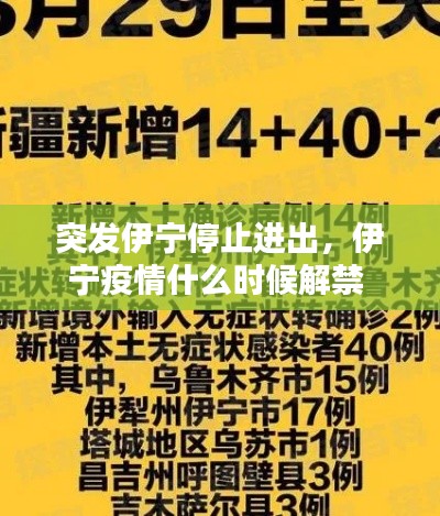 突发伊宁停止进出,伊宁疫情什么时候解禁