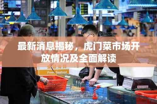 最新消息揭秘,虎门菜市场开放情况及全面解读